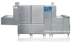 Máy rửa bát công nghiệp băng truyền công suất 1000 khay/giờ Model: WD-F2G
